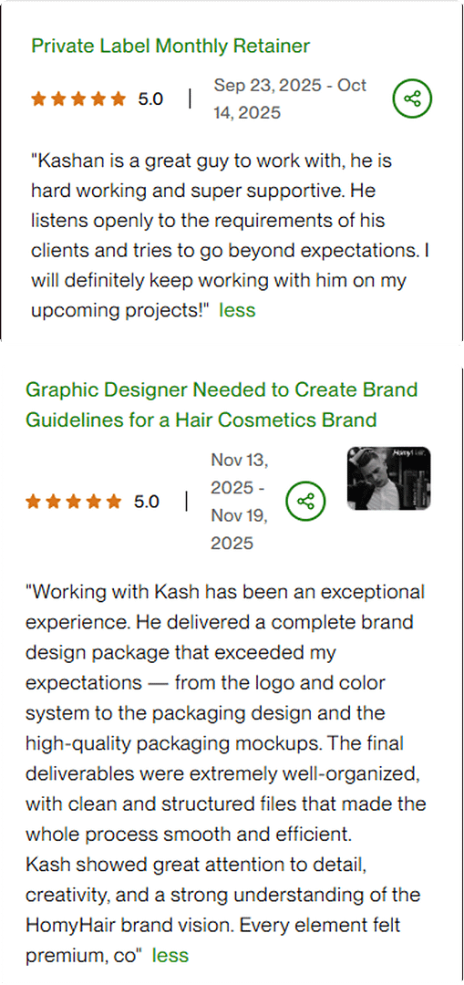 Client testimonial 1